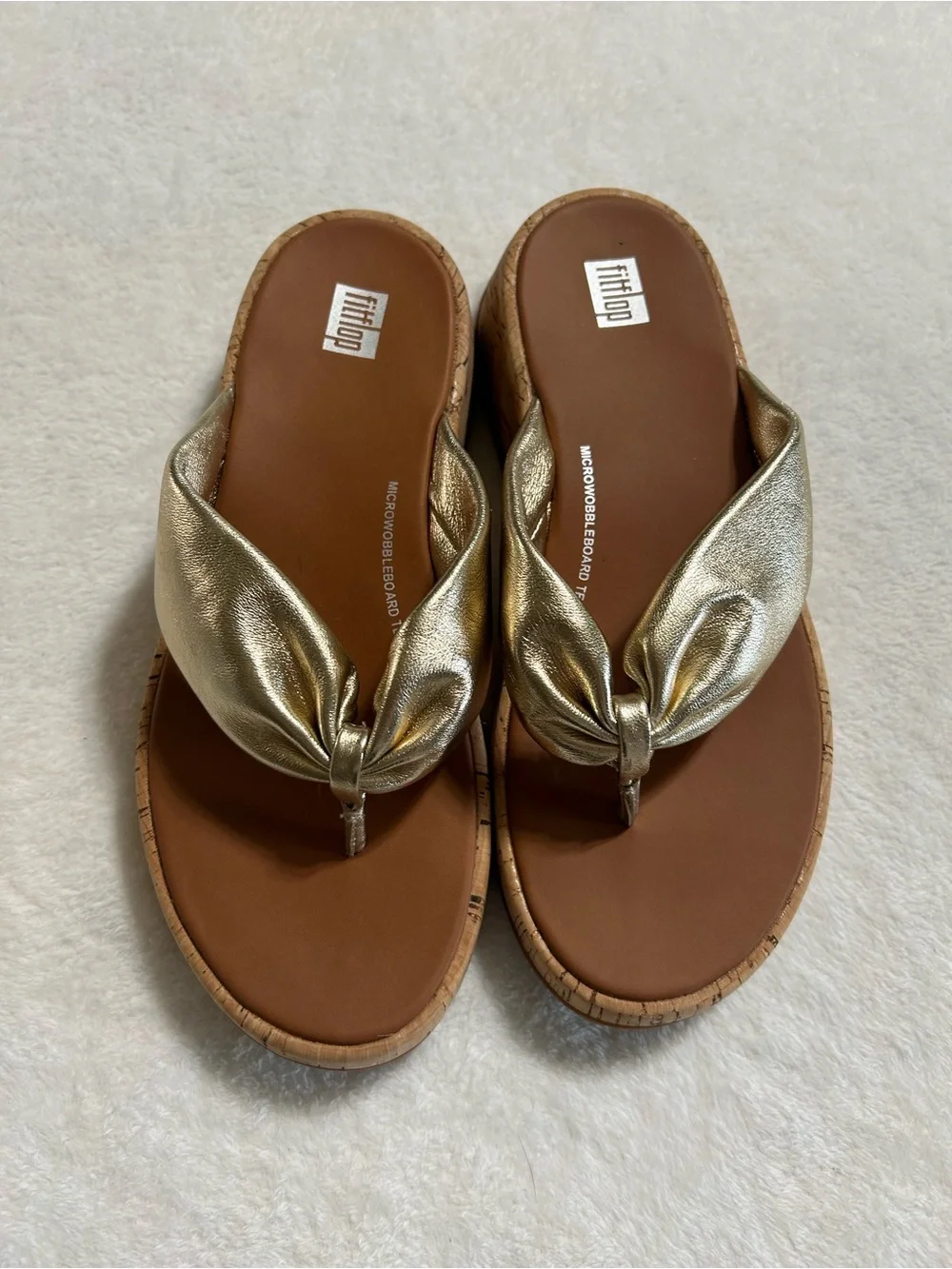 Fitflop platino gold